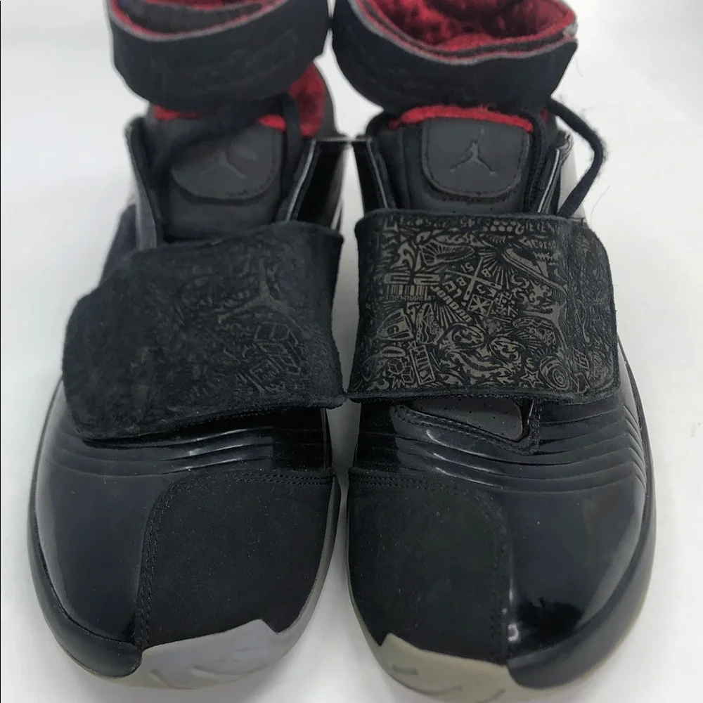 Air Jordan 20 XX Retro Stealth 2015 Black Red 310455-002 Men’s Sneakers - Size 9